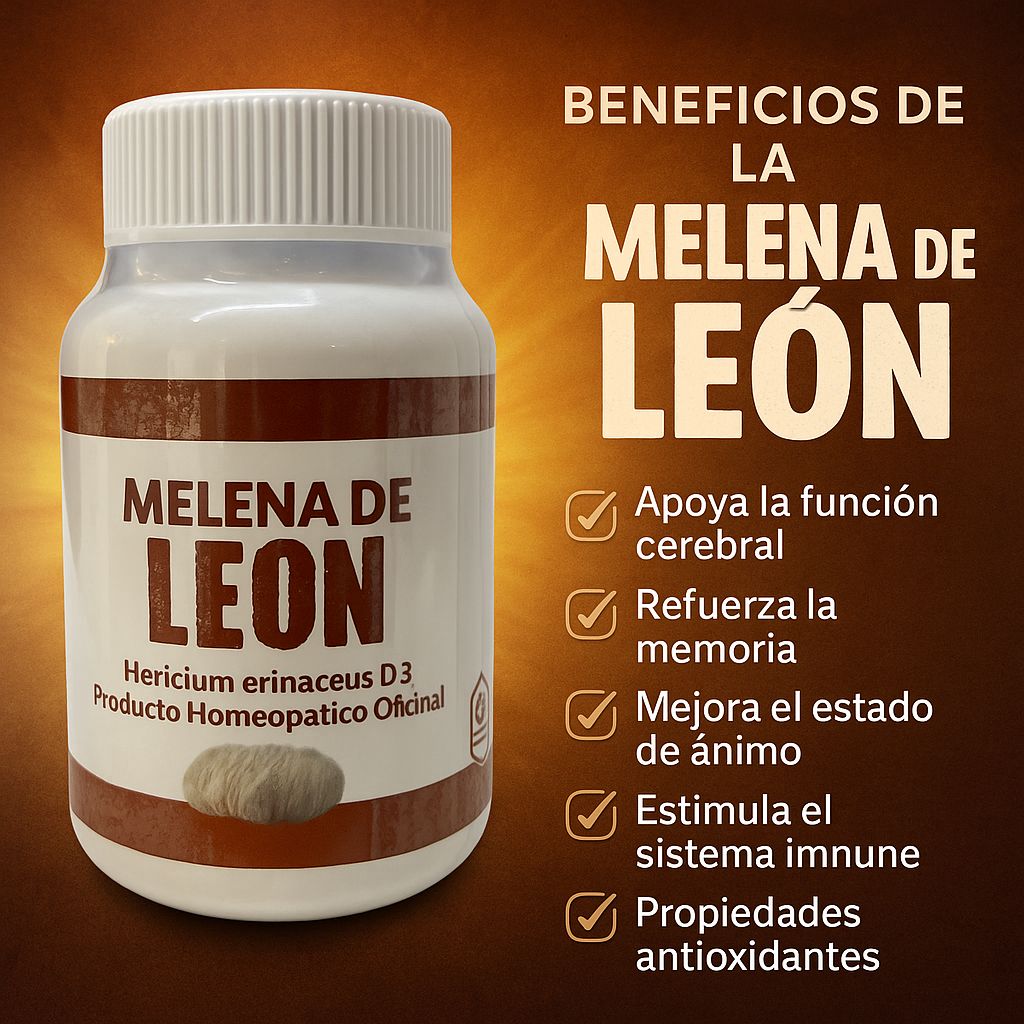 MELENA DE LEON 60 CAPSULAS - Imagen 4